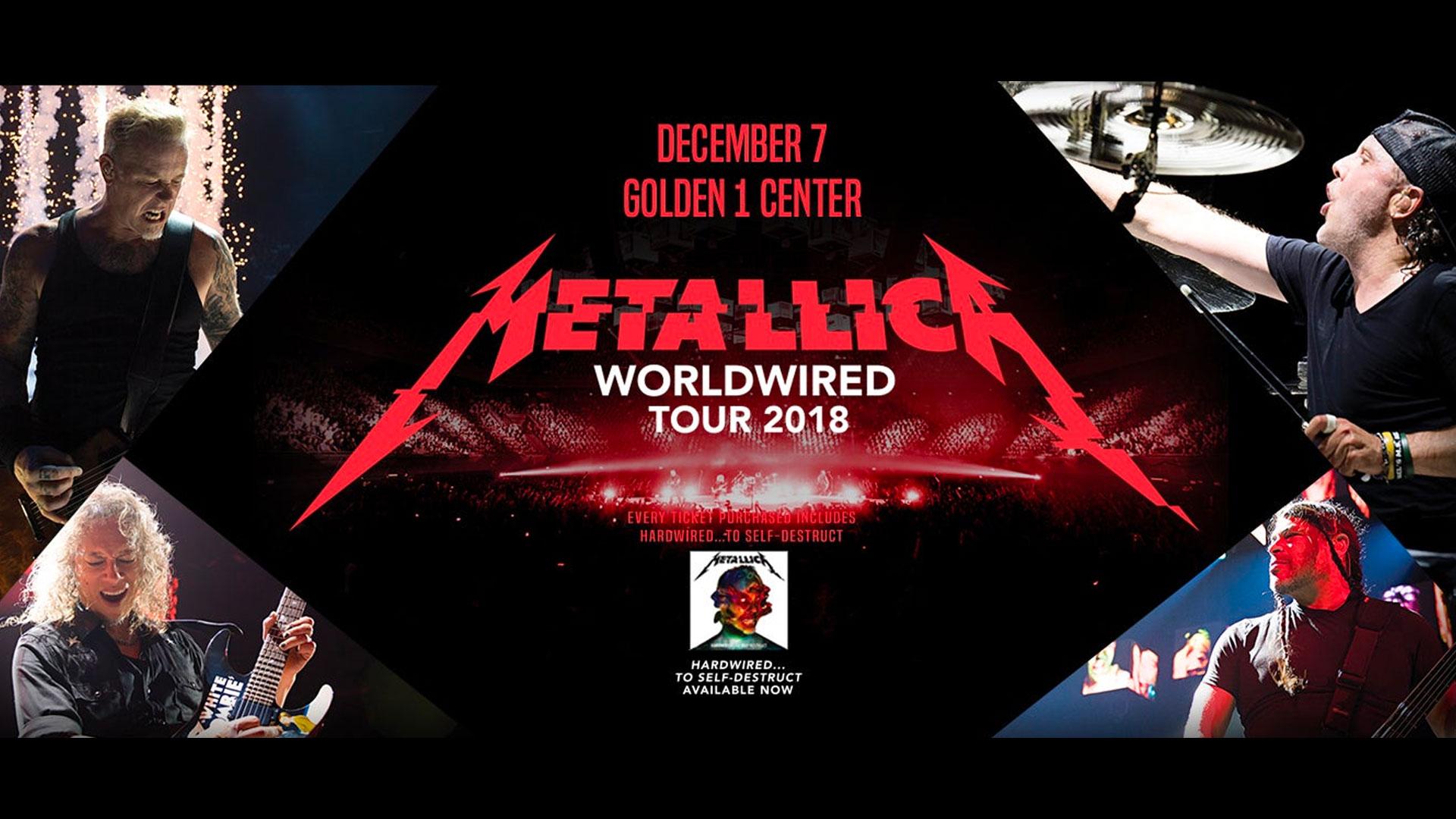 Metallica Announce Second North American Leg Of WorldWired Tour ...