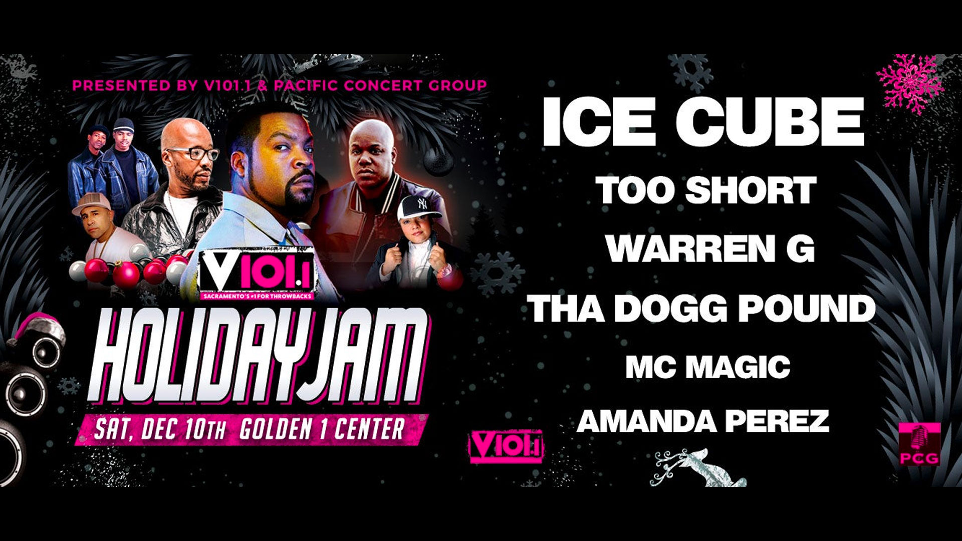 Ice Cube Headline’s V101’s Annual V101 Throwback Holiday Jam At Golden