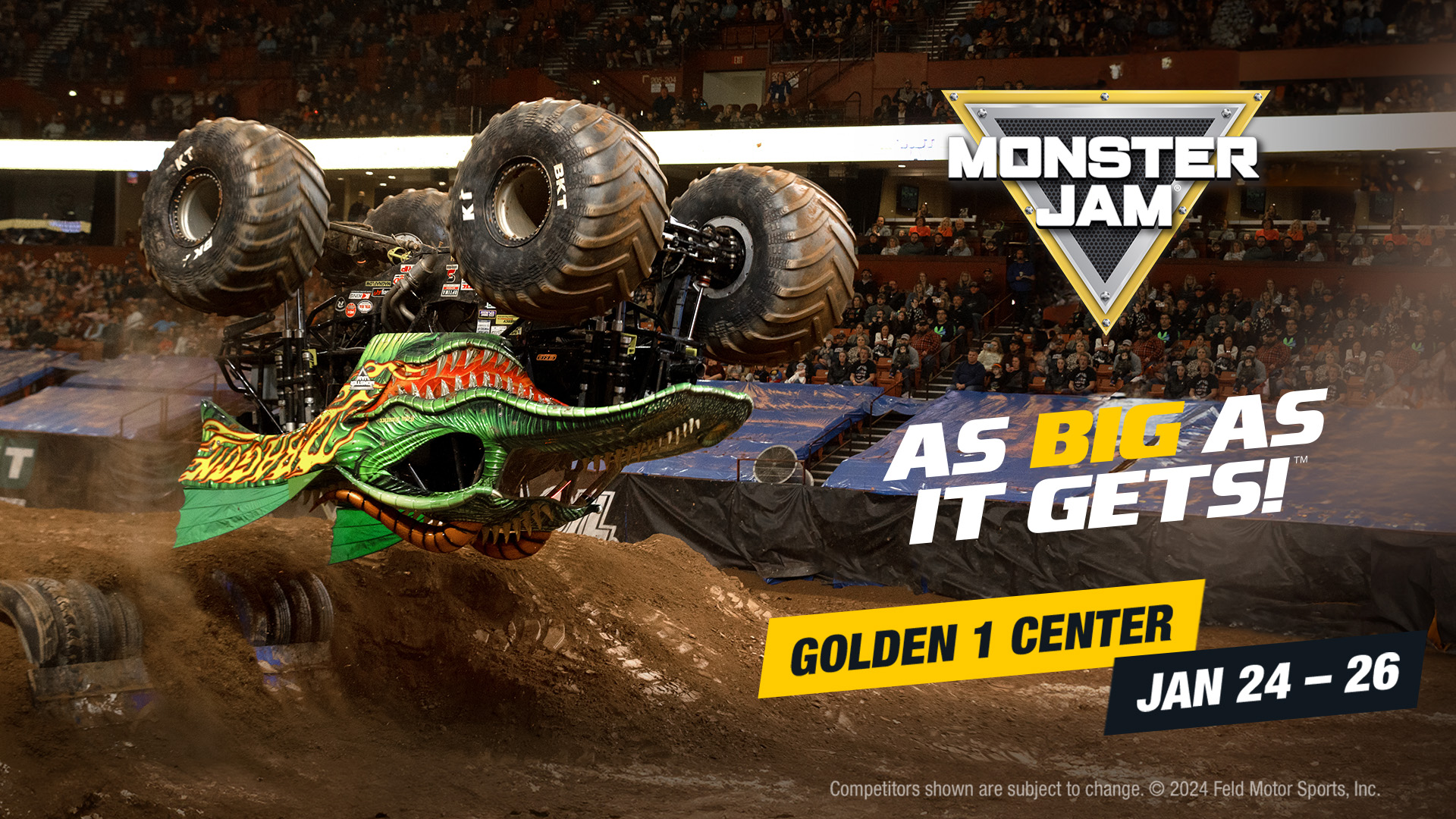 Monster Jam 2025 Golden 1 Center